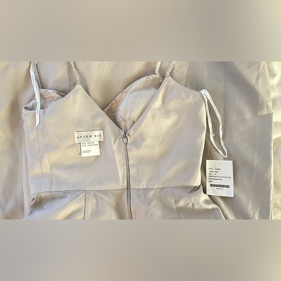 After Six Sweetheart Neckline Maxi Tulle Bridesmaid/Wedding Dress Women's 10 NWT - Picture 13 of 14